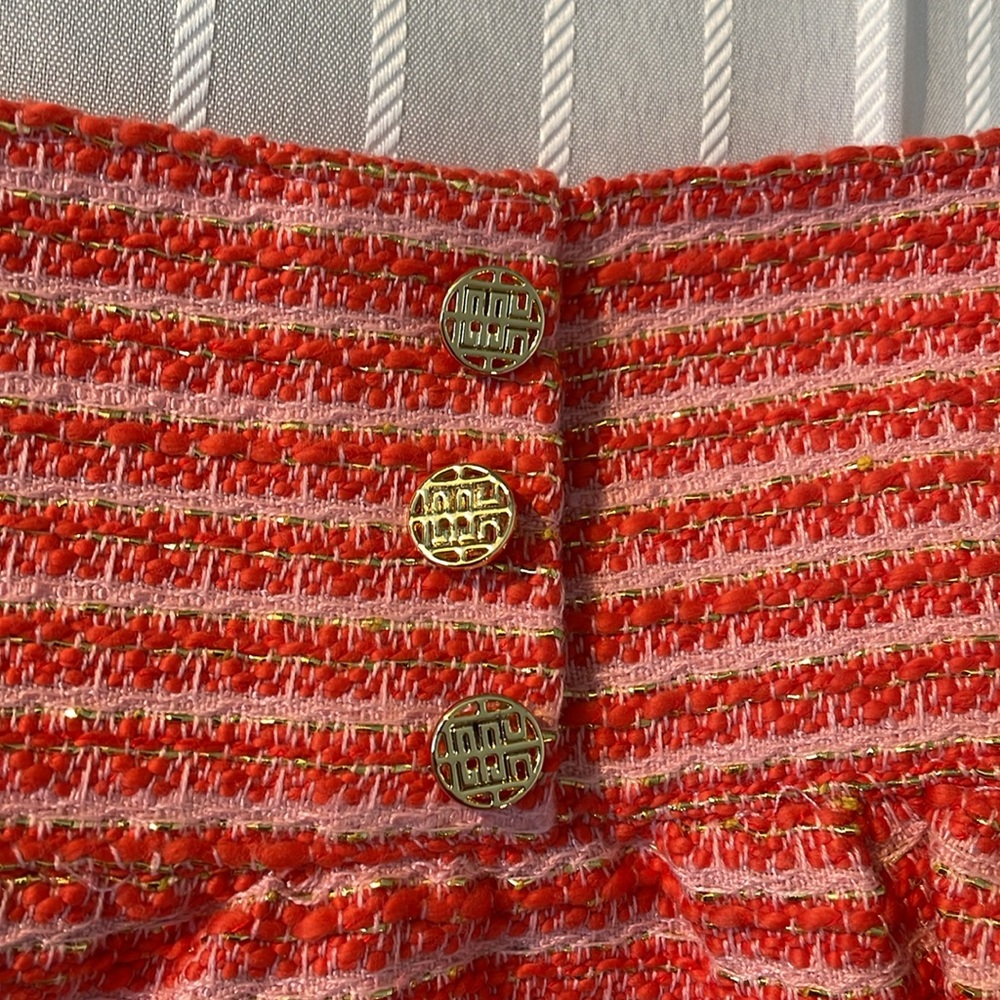 NWT. Emily McCarthy sequin tweed skirt, available size M and XS - Picture 2 of 12